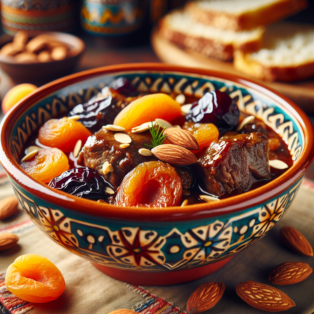 Nationalgericht Algerien: #Lham Lahlou# (Rezept)
