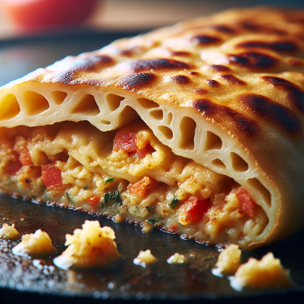 Nationalgericht Algerien: #Mhadjeb# (Rezept)