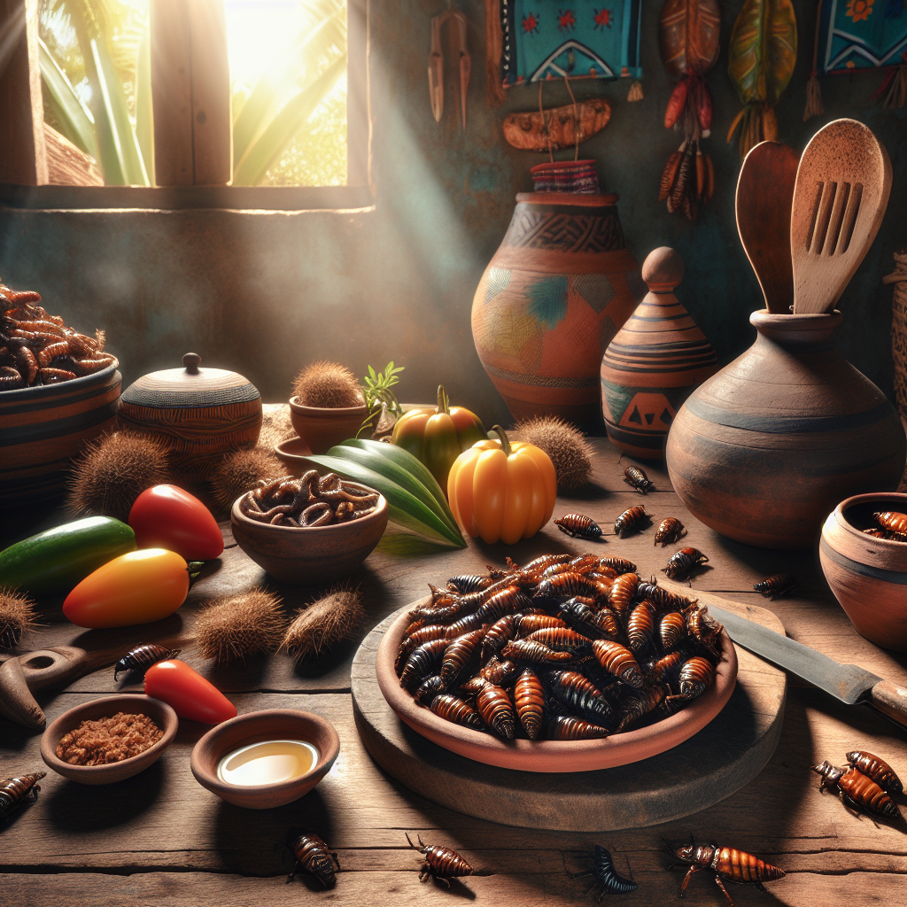 Nationalgericht Angola: Gafanhotos de Palmeira (Rezept)