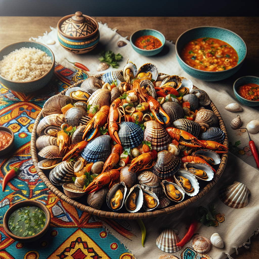Nationalgericht Angola: Mariscos Cozidos com Gindungo (Rezept)