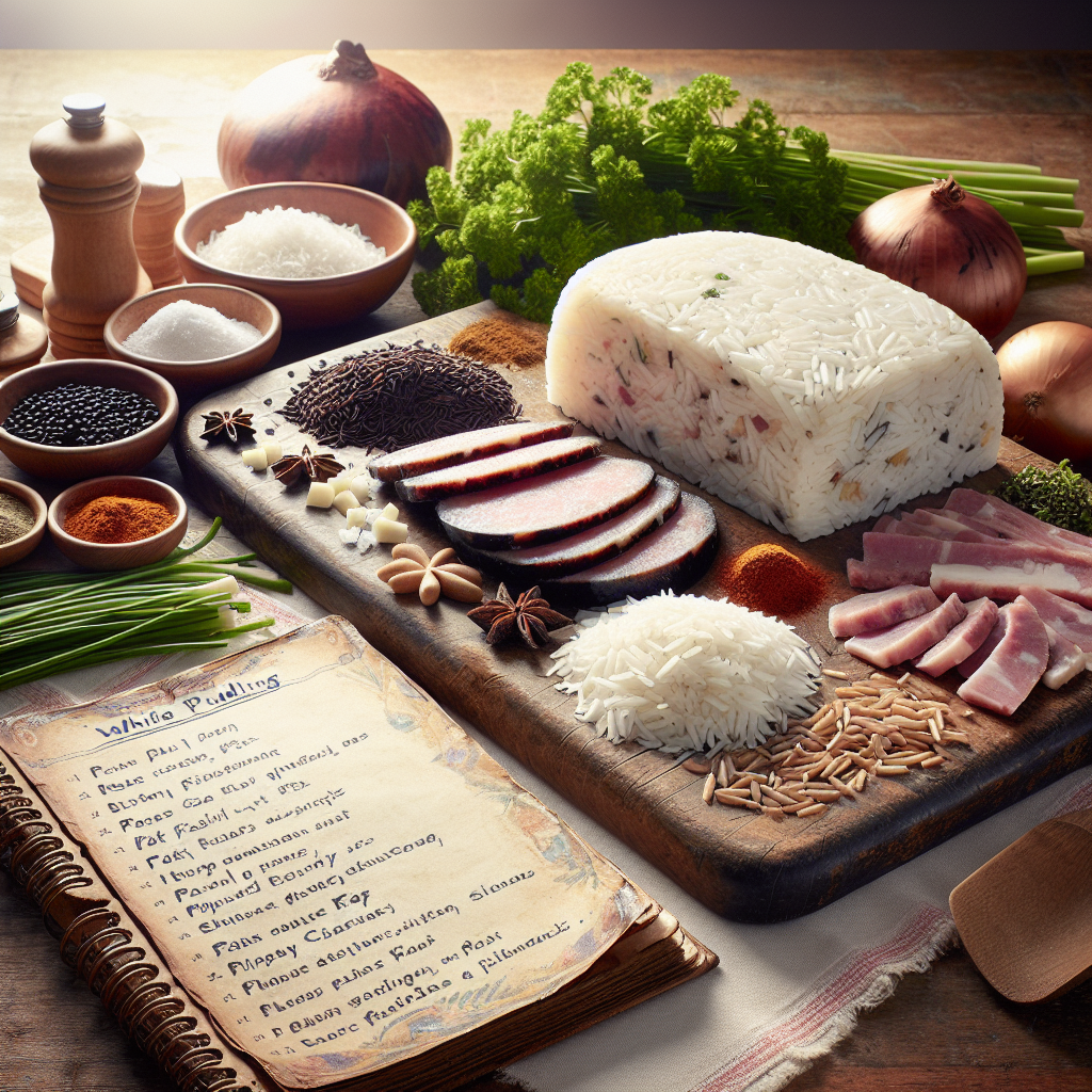 Nationalgericht Antigua und Barbuda: White Pudding (Rezept)