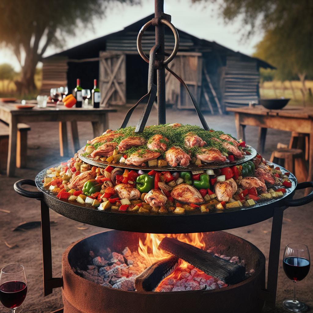 Nationalgericht Argentinien: #Pollo al disco# (Rezept)