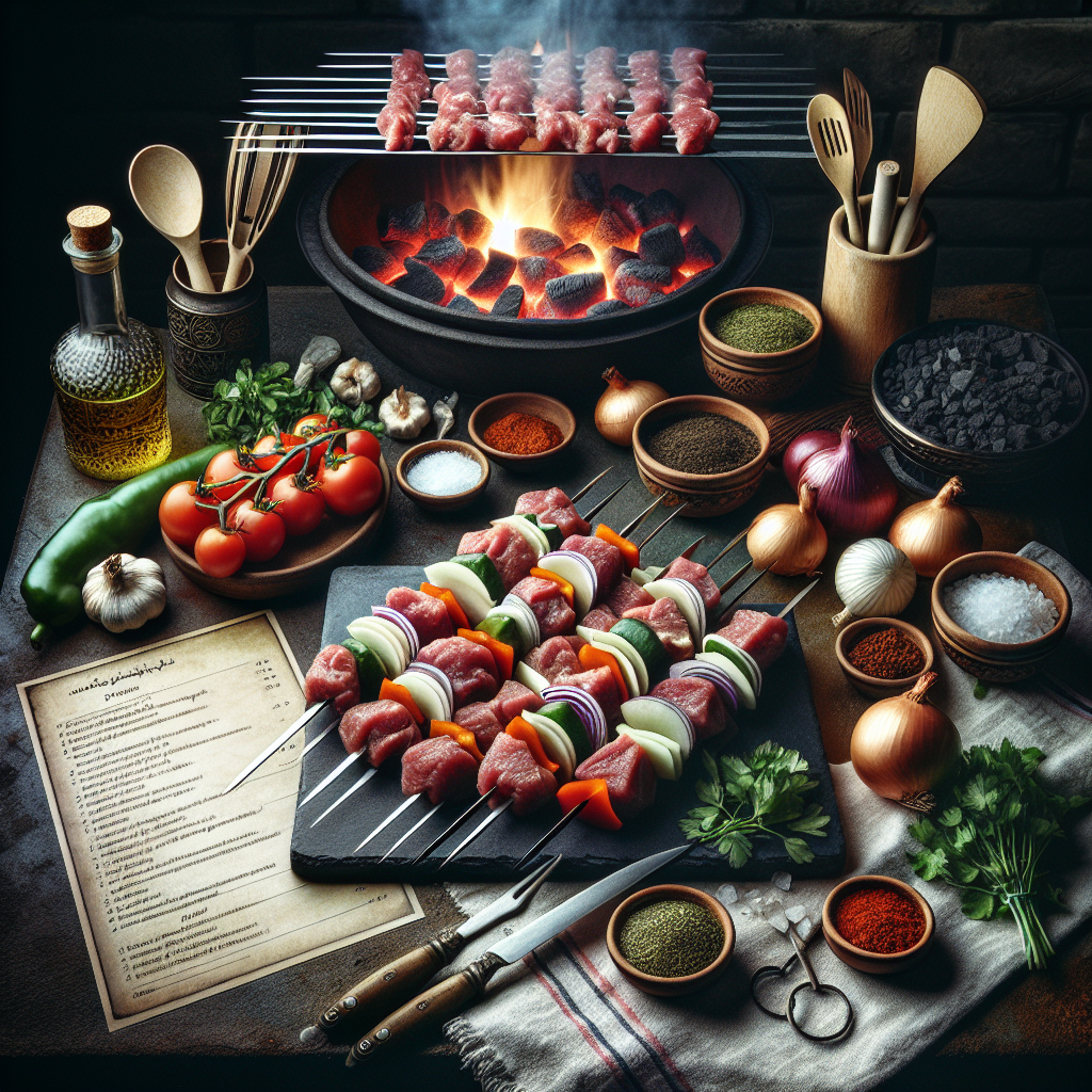 Nationalgericht Aserbaidschan: Kabab (Rezept)