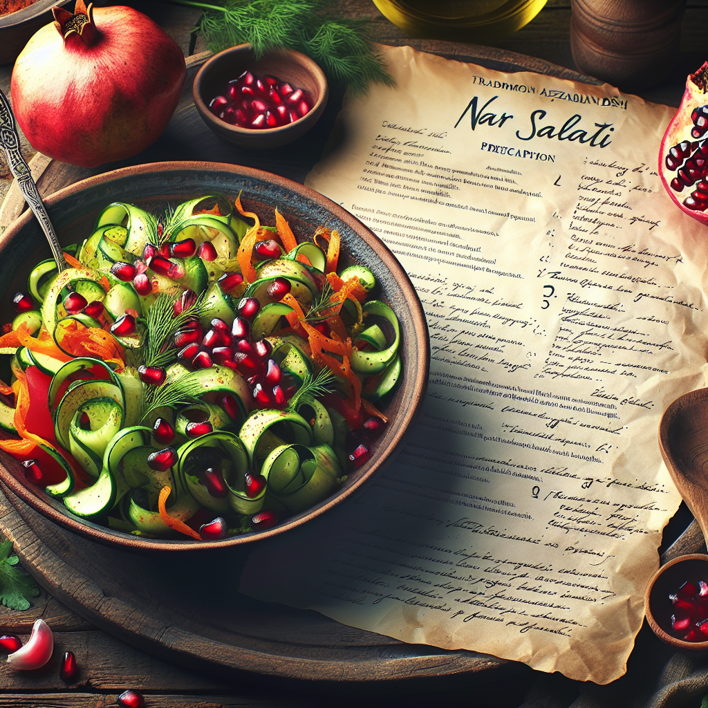 Nationalgericht Aserbaidschan: Nar Salatı (Rezept)