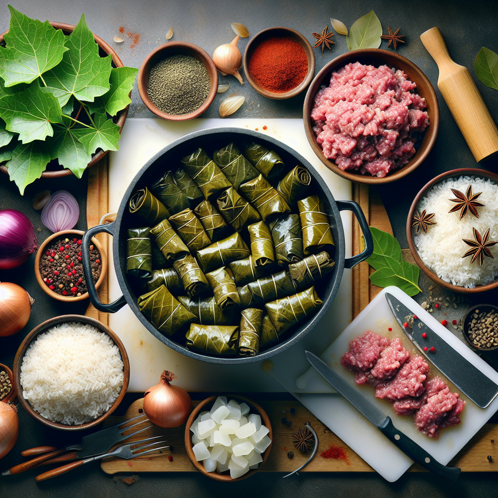Nationalgericht Aserbaidschan: Yarpag Dolmasi (Rezept)