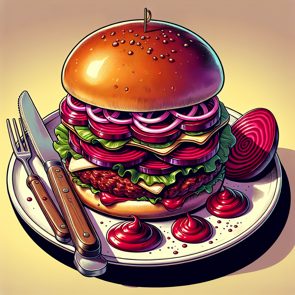 Nationalgericht Australien: Hamburger with Beetroot (Rezept)