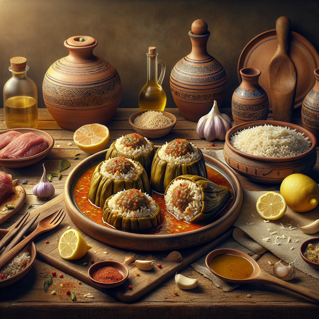 Nationalgericht Bahrain: Al-Mahshi (Rezept)