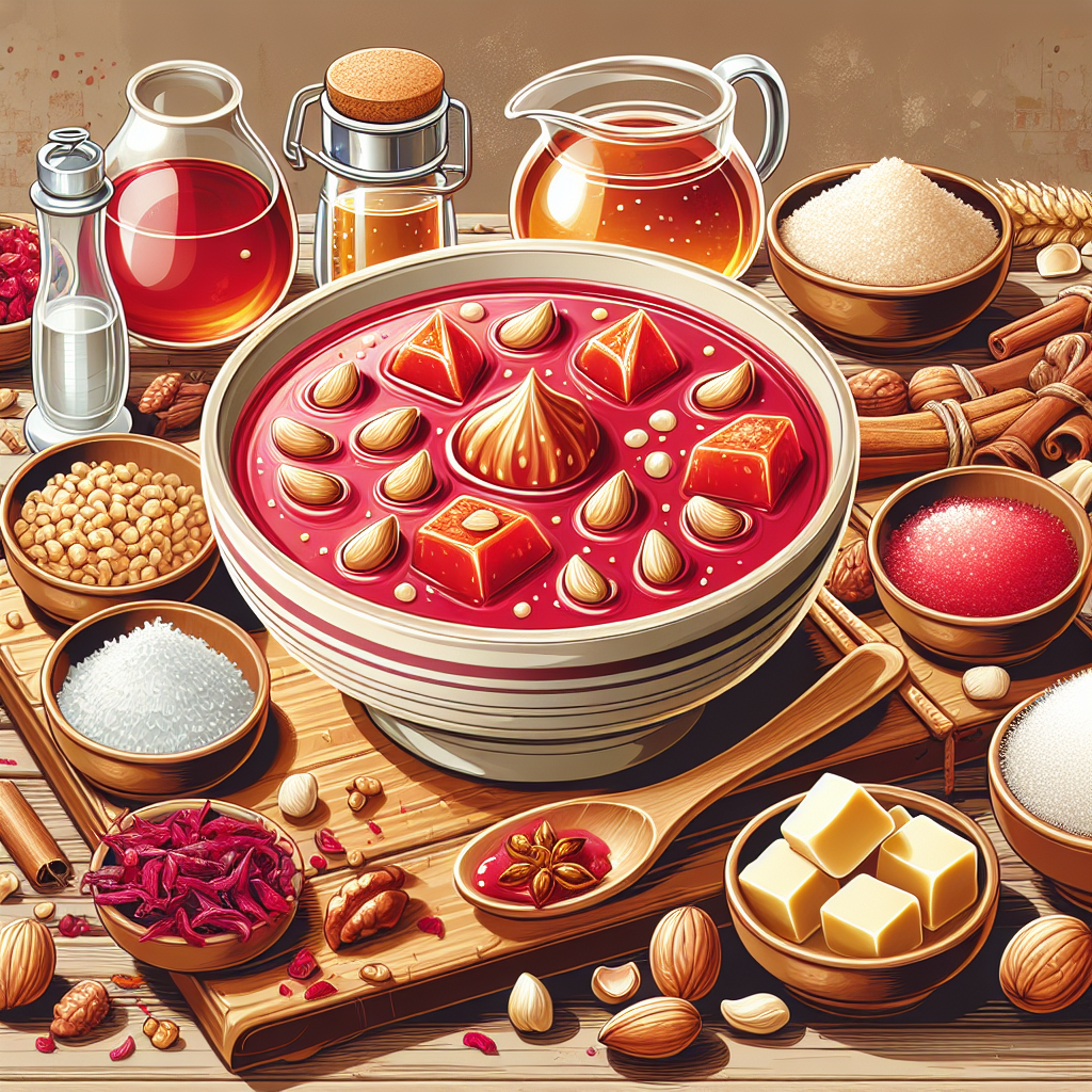 Nationalgericht Bahrain: Halwa Bahraini (Rezept)
