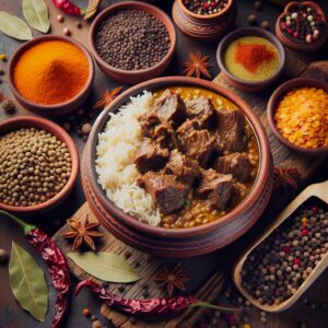 Nationalgericht Bangladesch: Bhuna Khichuri mit Rindfleisch (Rezept)