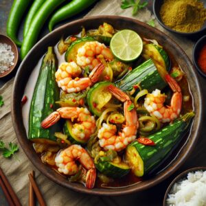 Nationalgericht Bangladesch: Lau Chingri (Rezept)
