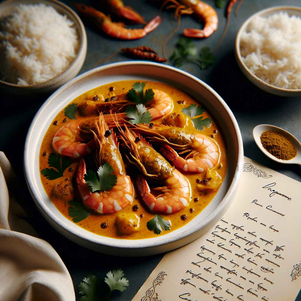 Nationalgericht Bangladesch: Prawn Malai Curry (Rezept)