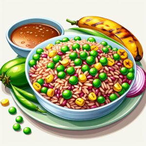 Nationalgericht Barbados: Rice and Peas (Rezept)