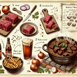 Nationalgericht Belgien: Stoofvlees/Stoverij (Rezept)