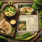 Nationalgericht Belize: Chaya Quesadillas (Rezept)