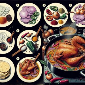Nationalgericht Belize: Escabeche de Pavo (Rezept)