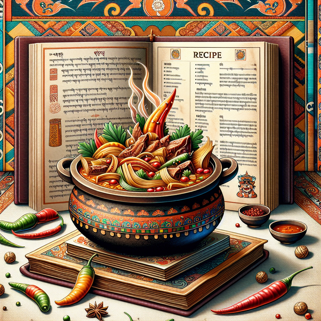 Nationalgericht Bhutan: Ngaja (Rezept)