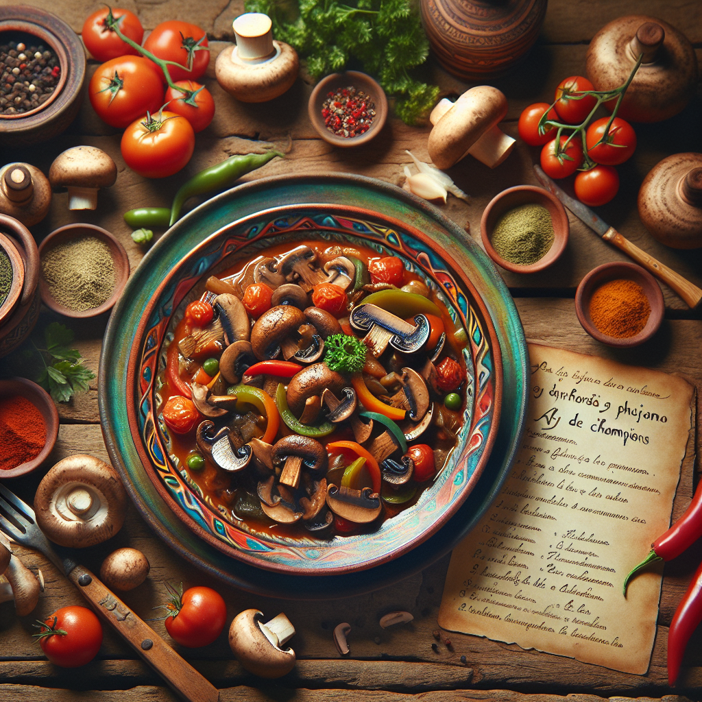 Nationalgericht Bolivien: Ají de Champiñones (Rezept)
