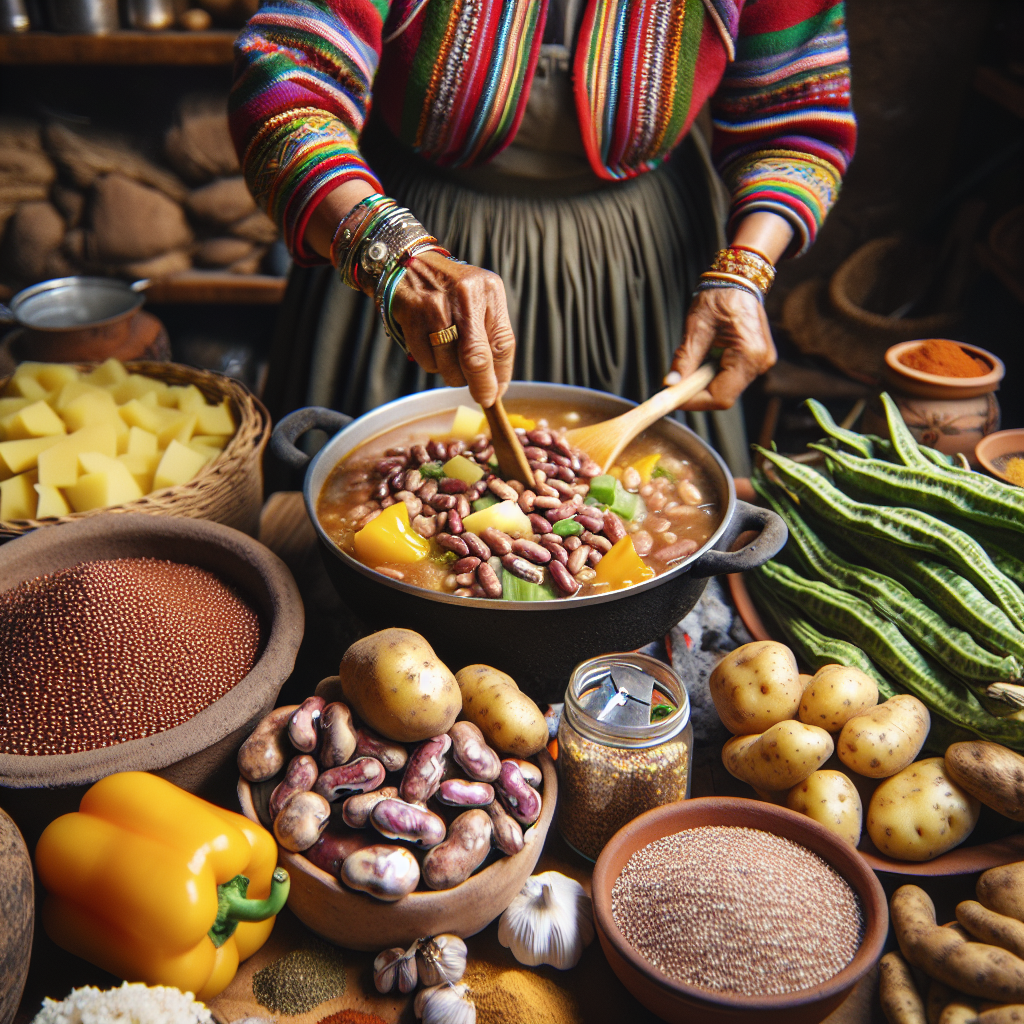Nationalgericht Bolivien: Ají de Habas (Rezept)