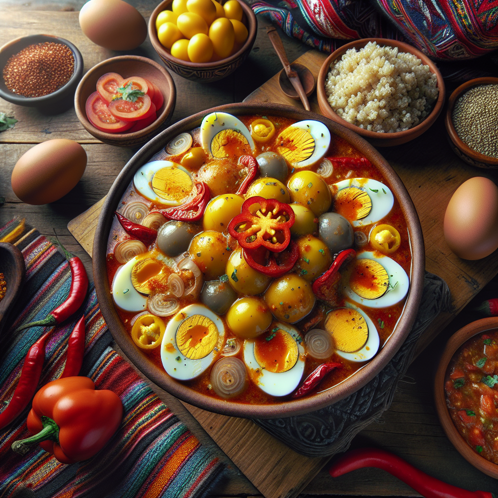 Nationalgericht Bolivien: Ají de Huevo (Rezept)