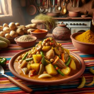 Nationalgericht Bolivien: Ají de Maní (Rezept)