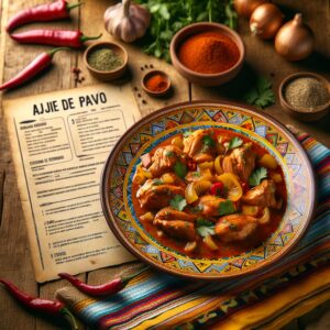 Nationalgericht Bolivien: Ají de Pavo (Rezept)