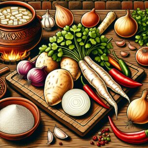 Nationalgericht Bolivien: Ají de Yuca (Rezept)