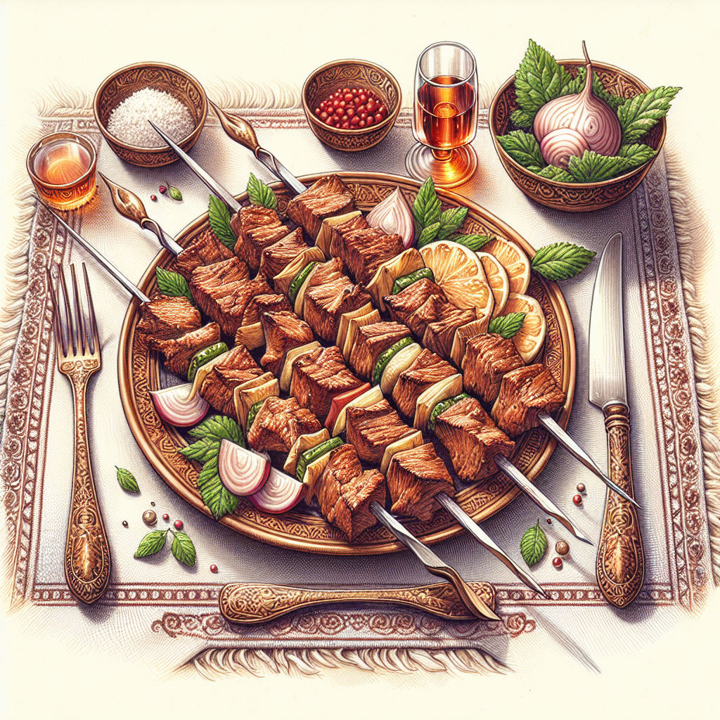 Nationalgericht Bosnien: Janjetina na Ražnju (Rezept)