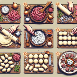 Nationalgericht Bosnien: Klepe (Rezept)