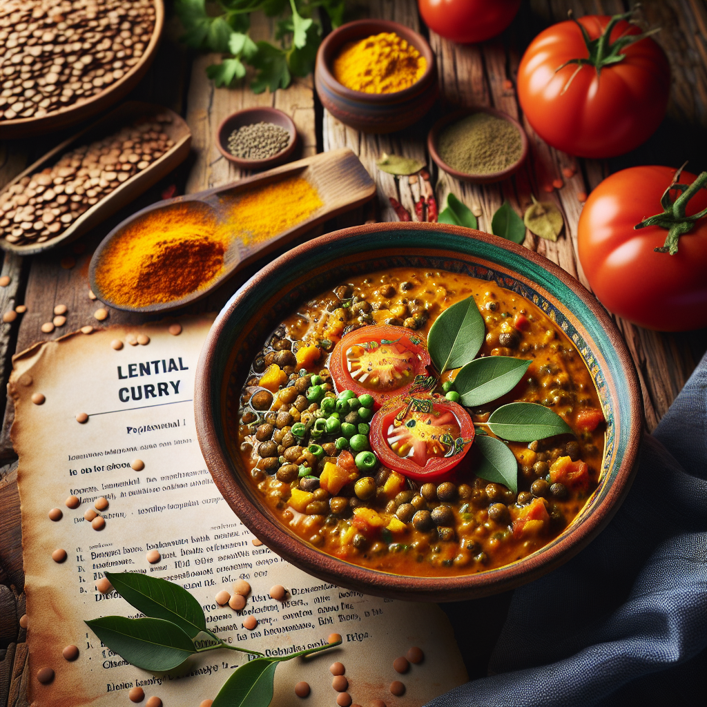 Nationalgericht Botswana: Lentil Curry (Rezept)
