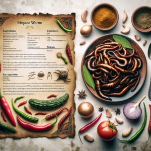 Nationalgericht Botswana: Mopane Worms (Rezept)