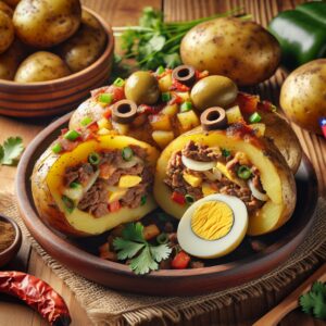 Nationalgericht Chile: Papas Rellenas (Rezept)
