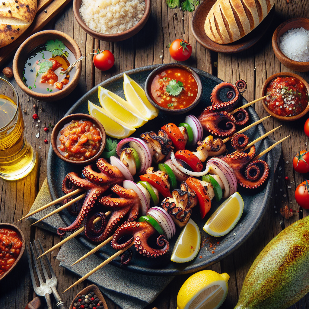 Nationalgericht Chile: Varas de Pulpo a la Parrilla (Rezept)