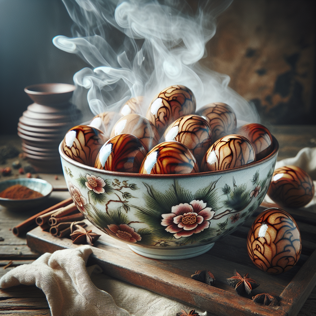 Nationalgericht China: #Tea Eggs# (Rezept)