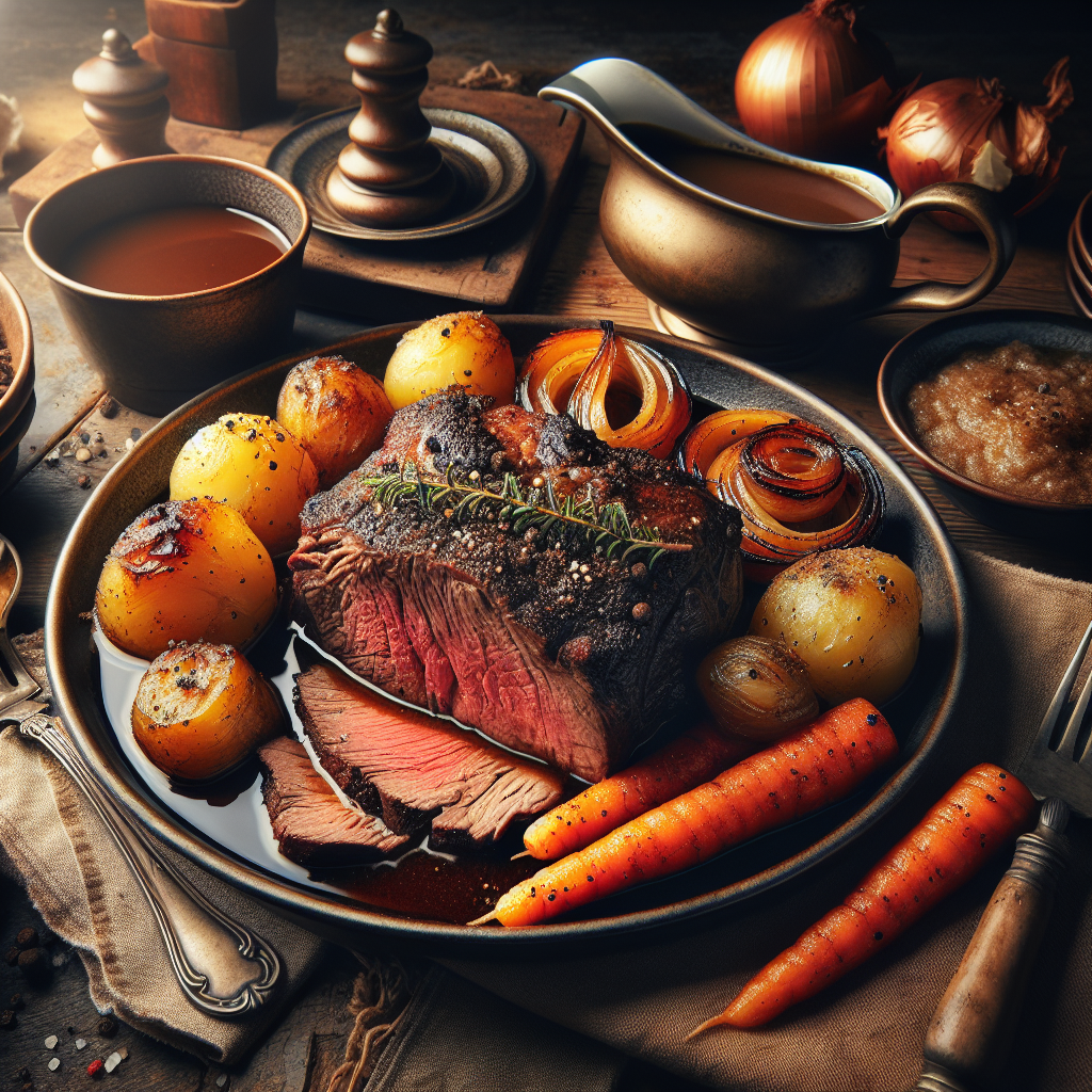 Nationalgericht Dänemark: #Gammeldags oksesteg# (Rezept)
