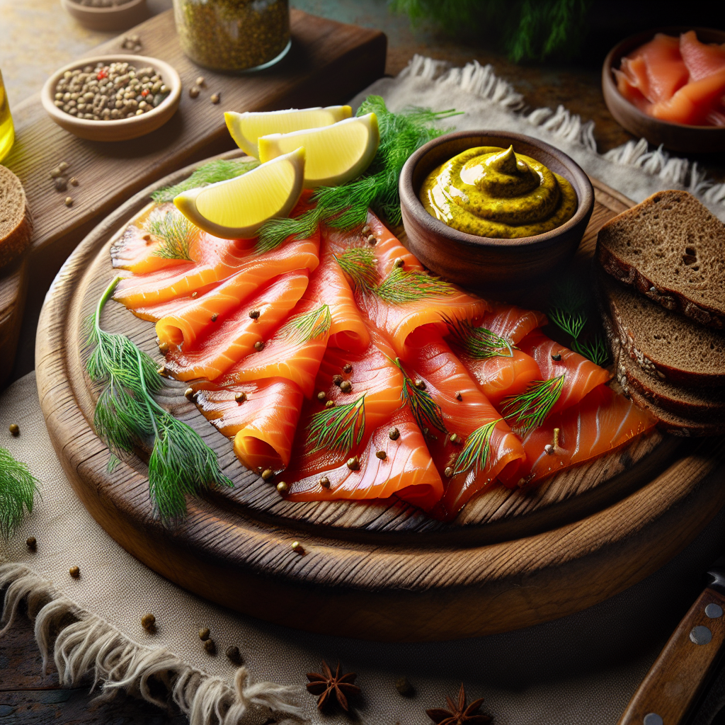 Nationalgericht Dänemark: #Gravad Laks# (Rezept)