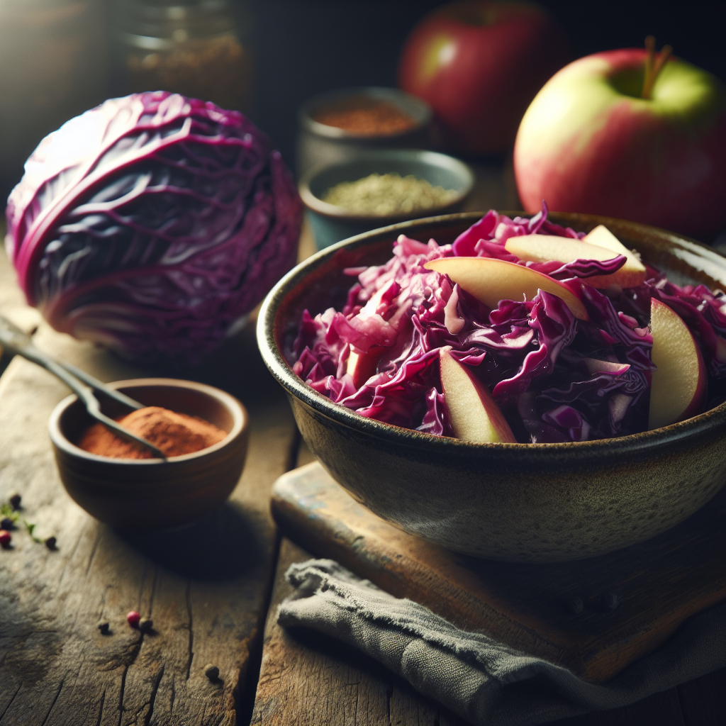 Nationalgericht Deutschland: Apfelrotkohl (Rezept)