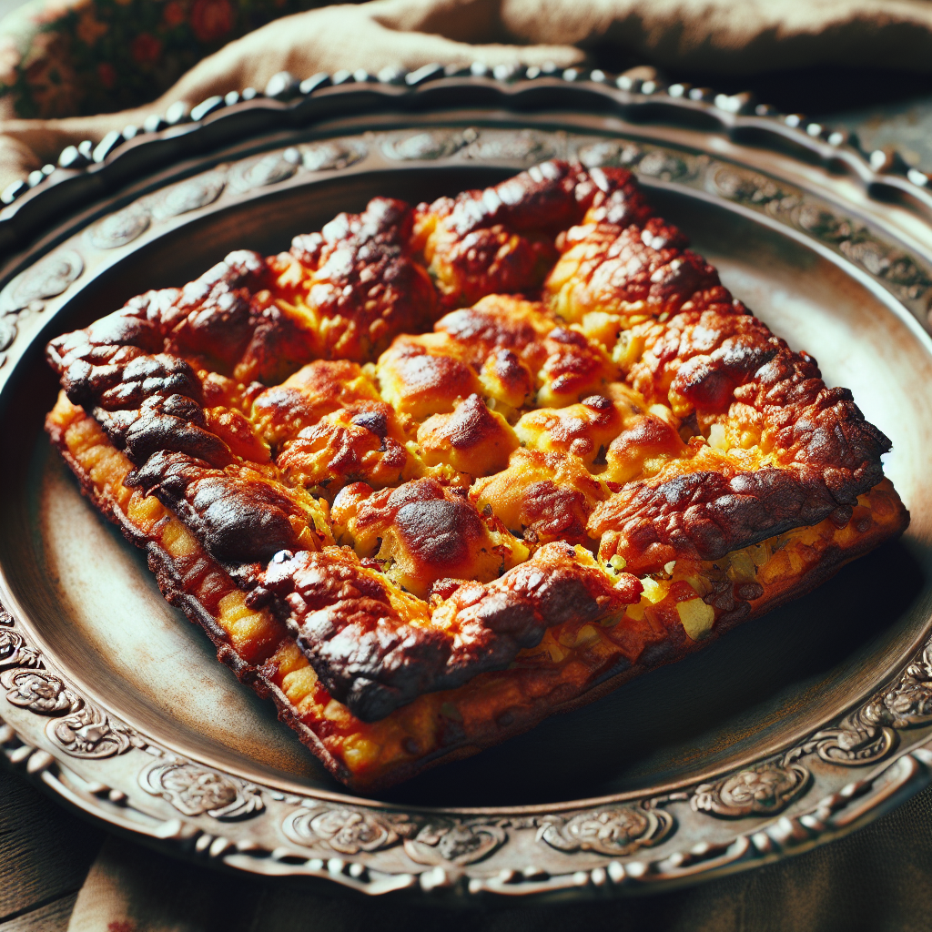 Nationalgericht Deutschland: #Eifeler Döppekuchen# (Rezept)