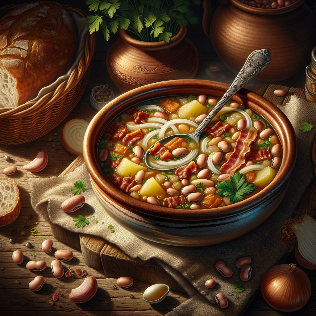 Nationalgericht Deutschland: #Erfurter Puffbohnensuppe# (Rezept)