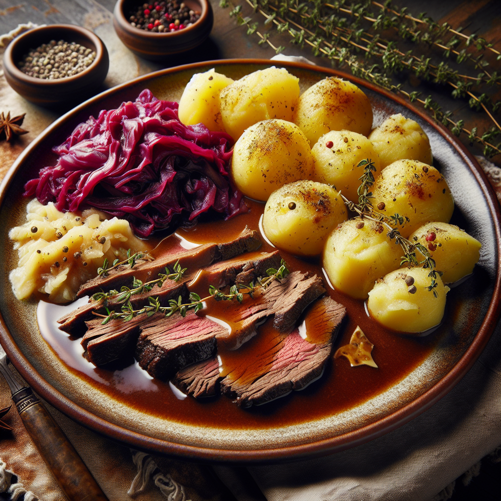 Nationalgericht Deutschland: Fränkischer Sauerbraten (Rezept)