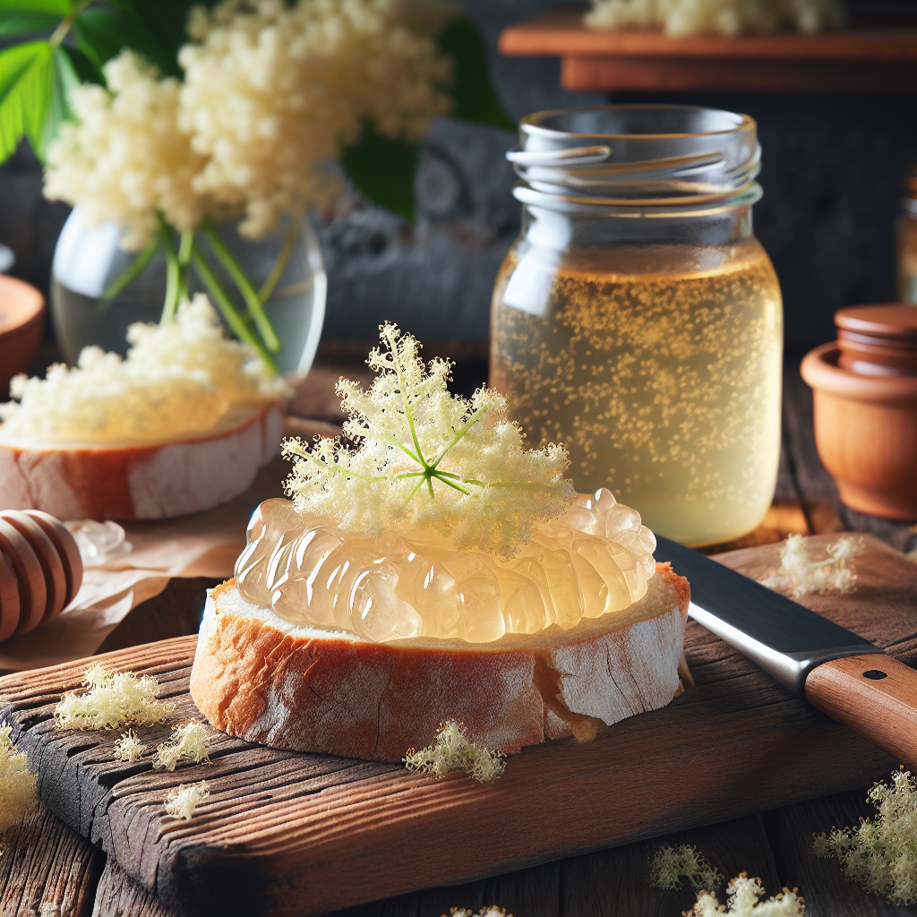 Nationalgericht Deutschland: #Holunderblütengelee# (Rezept)