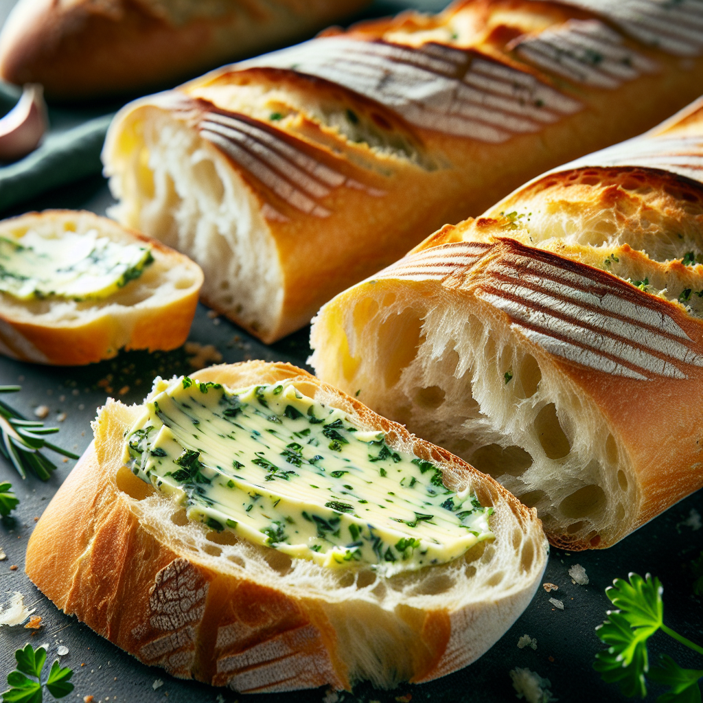 Nationalgericht Deutschland: Kräuterbutterbaguette (Rezept)