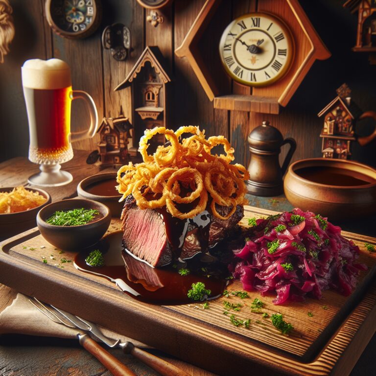 Nationalgericht Deutschland: Schwäbische Linsen mit Spätzle (Rezept)