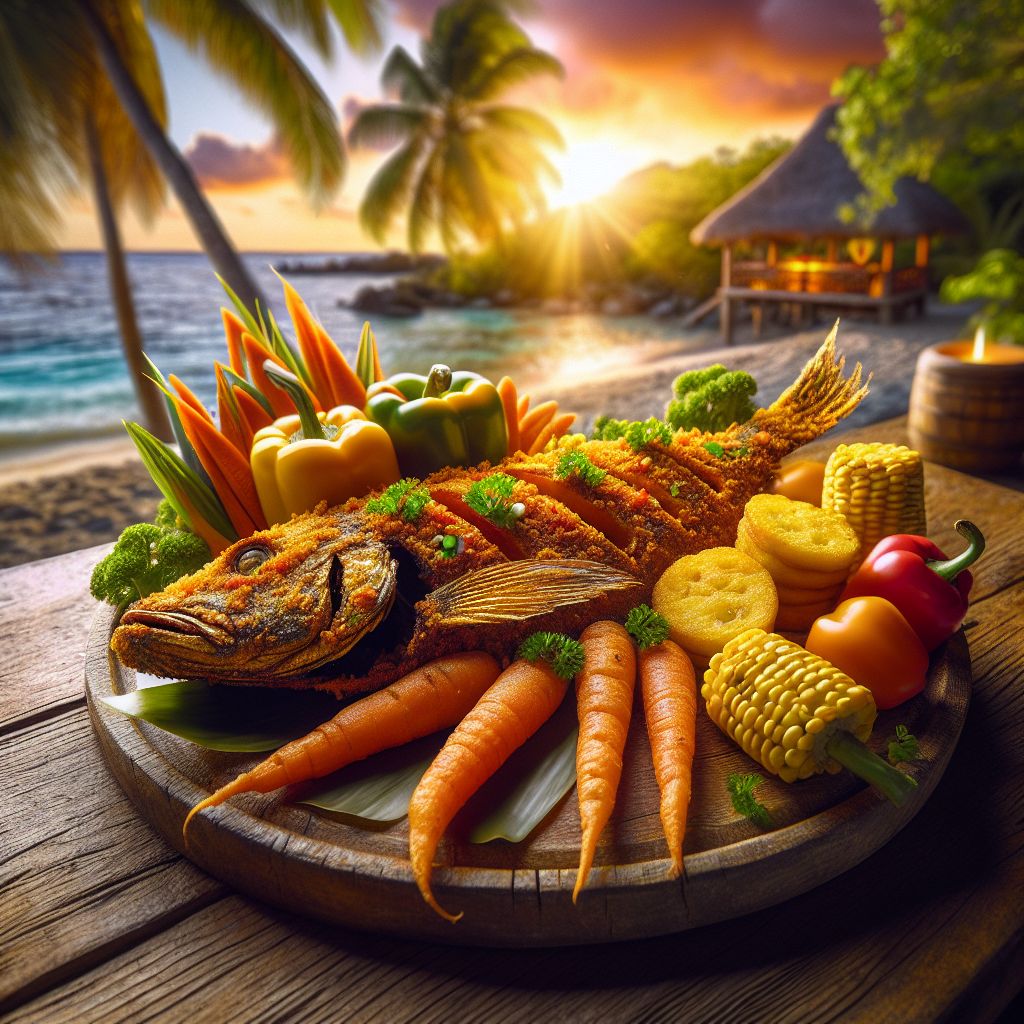 Nationalgericht Dominica: #Dominica Fried Fish# (Rezept)