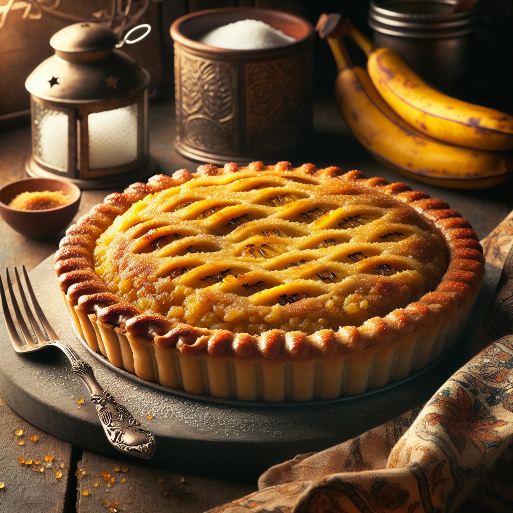 Nationalgericht Dominica: #Plantain Pie# (Rezept)