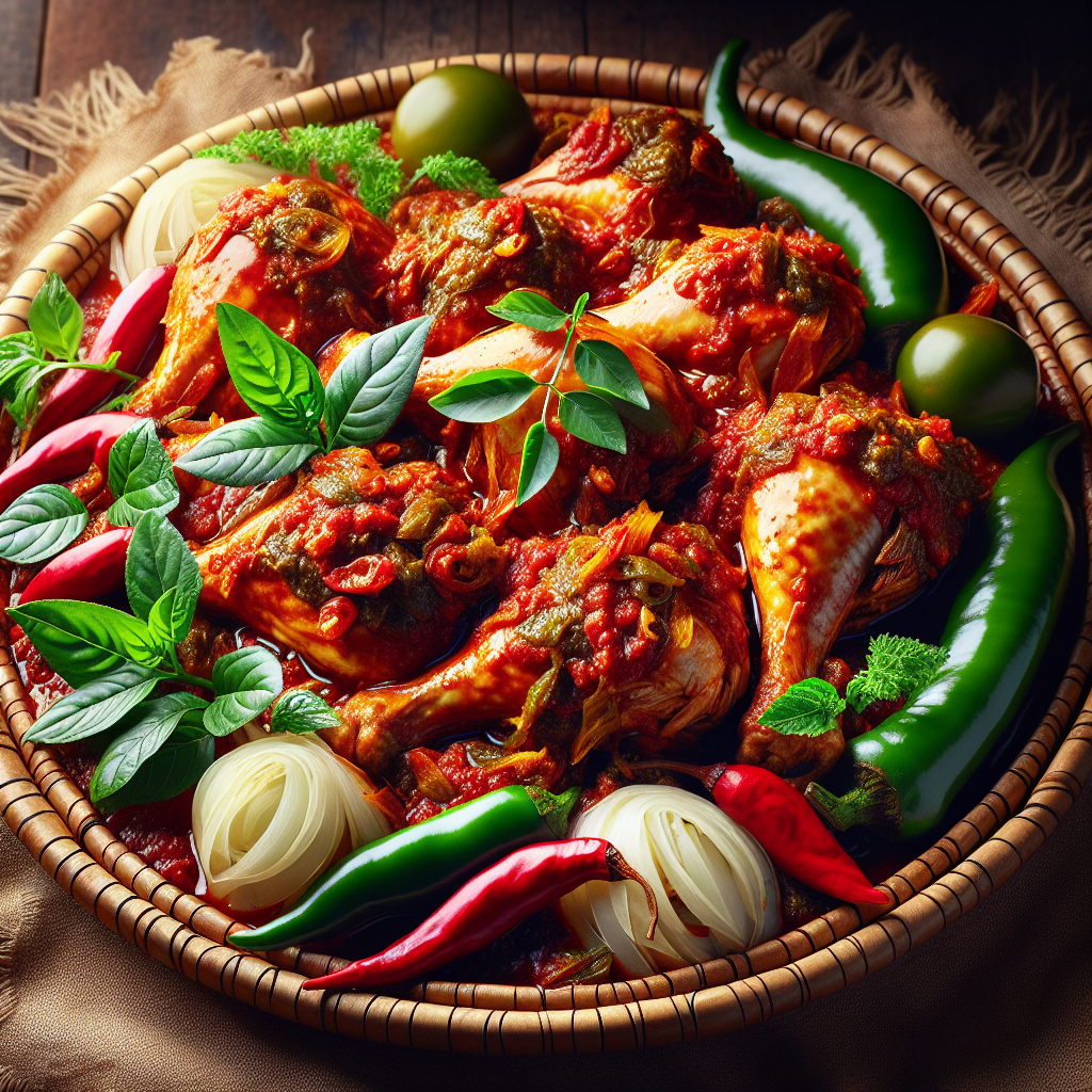 Nationalgericht Dschibuti: #Berbere Chicken# (Rezept)