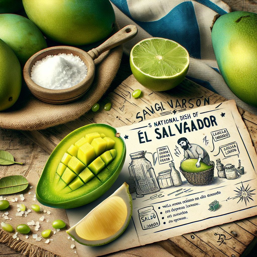 Nationalgericht El Salvador: Mango Verde con Sal y Limón (Rezept)