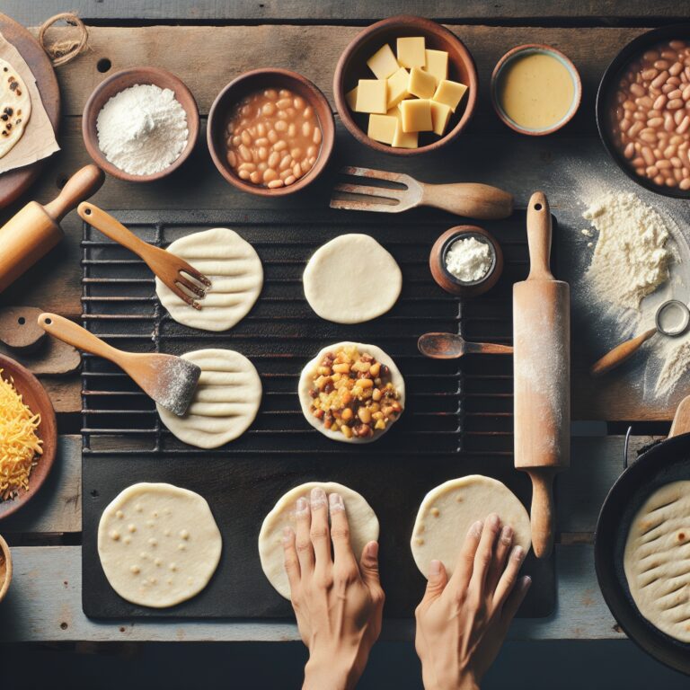 Pupusas Revueltas – Nationalgericht aus El Salvador