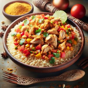 Nationalgericht Elfenbeinküste: Attiéké au Poulet (Rezept)