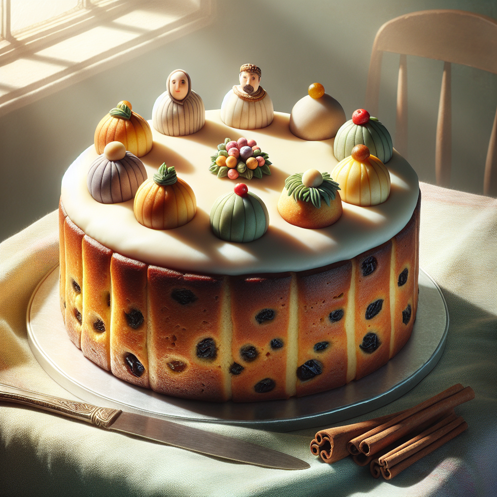 Nationalgericht England: #Simnel Cake# (Rezept)