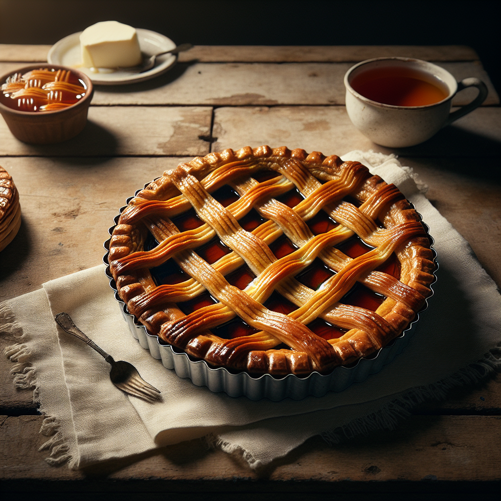 Nationalgericht England: #Treacle Tart# (Rezept)